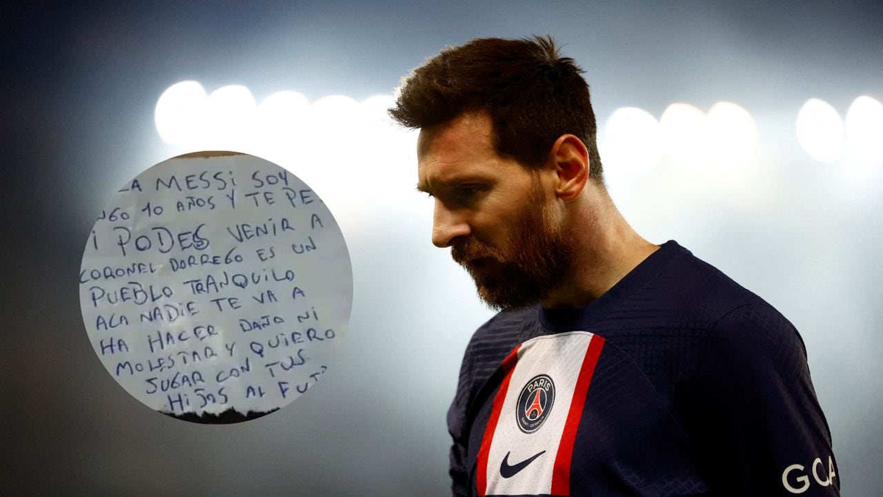 Lionel Messi recibió una sentida carta por parte de un niño de 10 años.
