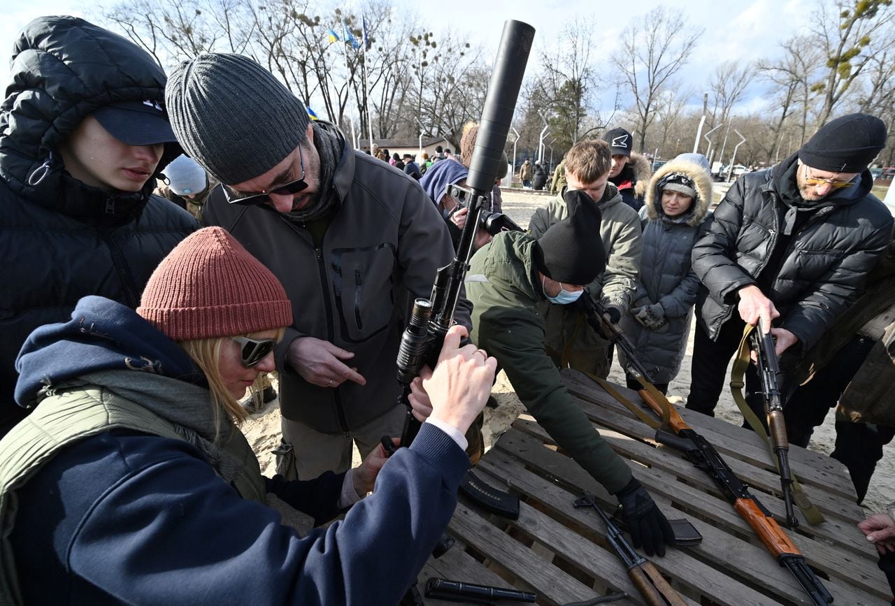 Selección y conocimiento de rifles en Ucrania.