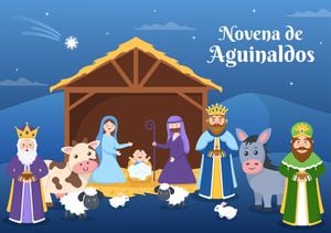 La novena de aguinaldos empieza a rezarse cada 16 de diciembre.