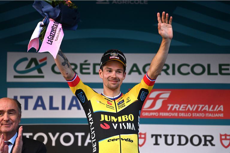 Primoz Roglic, se coronó campeón el pasado domingo en la Tirreno Adriático.