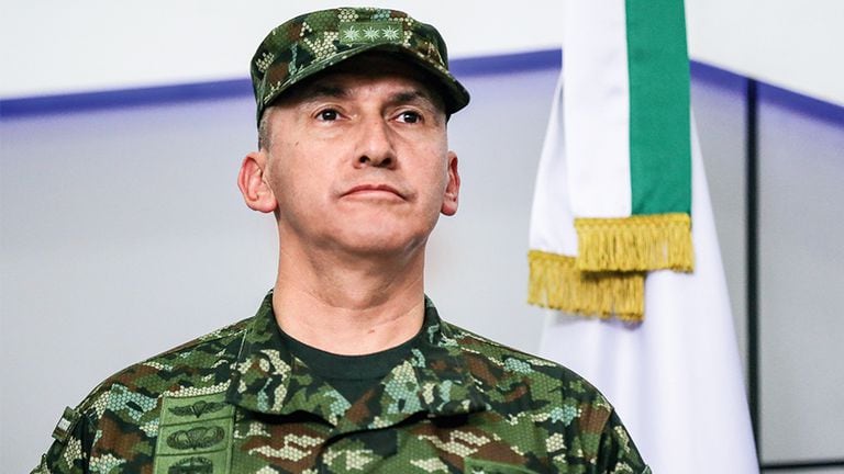 General Luis mauricio Ospina Comandante del Ejército Nacional 