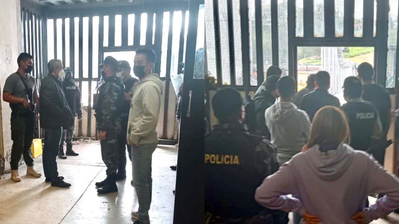 El ministro del Interior ecuatoriano, Patricio Carrillo, recorrió la cárcel de Turi para verificar la emergencia carcelaria y definir las acciones operativas que permitan a los grupos tácticos recuperar el control.