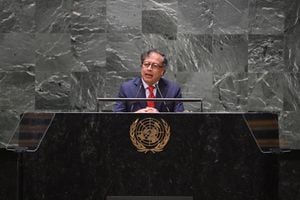 Gustavo Petro en la ONU.