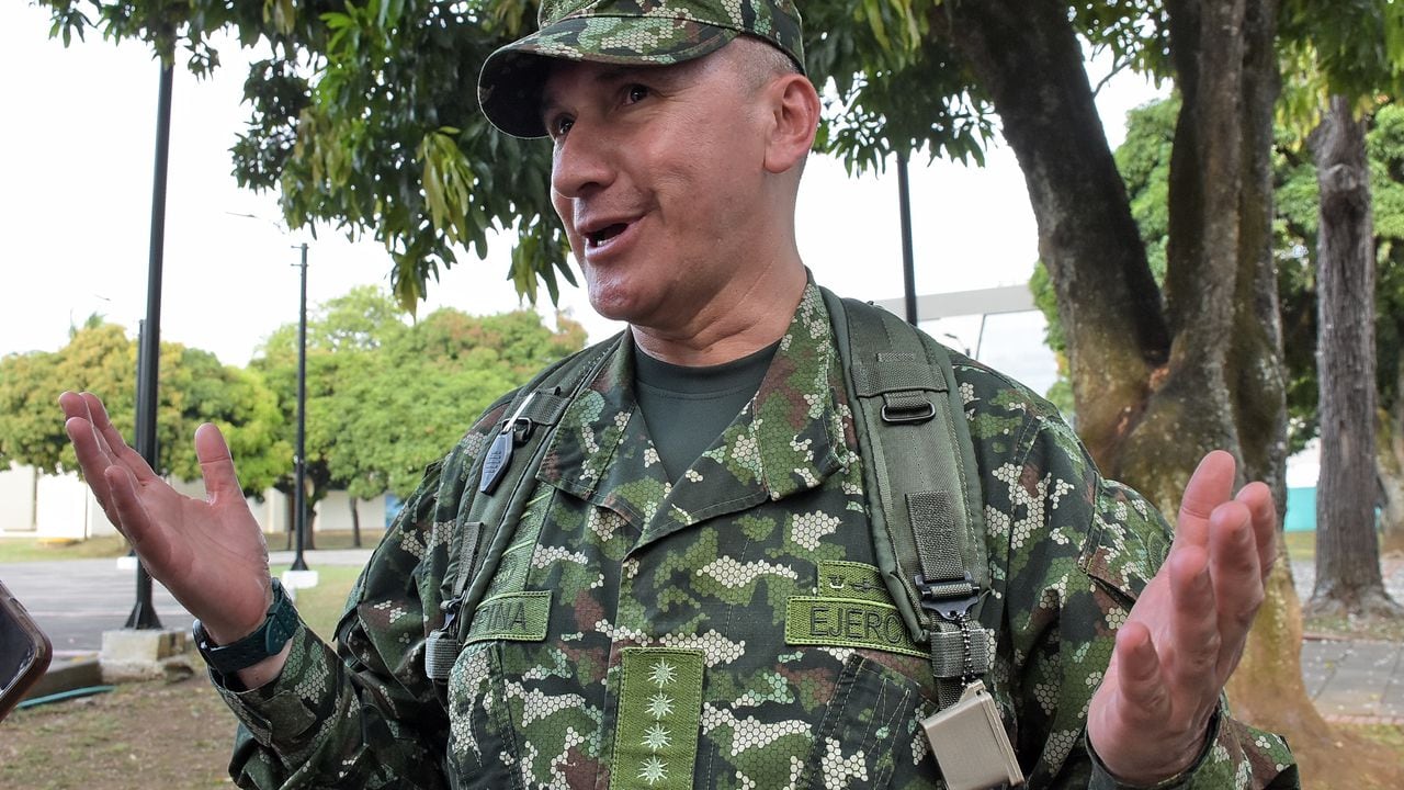 Comandante del Ejército Nacional, General Luis Mauricio Ospina Gutiérrez.