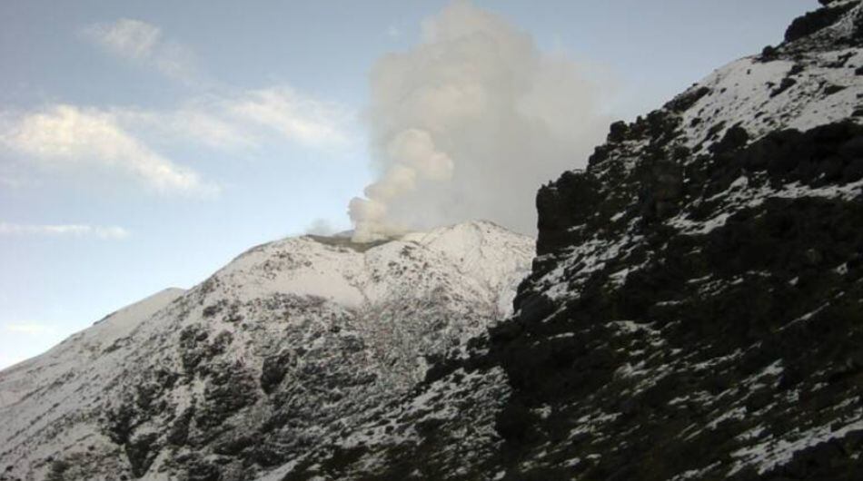 Panorámica del volcán Cumbal.