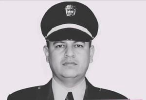 Ricardo Arley Monroy Prieto, uniformado asesinado en Caquetá.