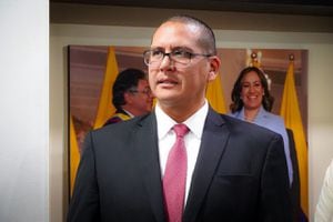 Director del Instituto Nacional de Salud, Giovanny Rubiano García.