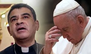 El pontífice e mostró preocupado por la persecución que vive la iglesia católica en Nicaragua.