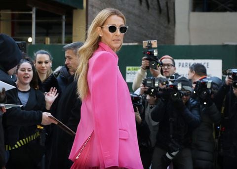 NUEVA YORK, NY - 07 DE MARZO: Celine Dion es vista el 07 de marzo de 2020 en la ciudad de Nueva York.  (Foto de MediaPunch/Bauer-Griffin/GC Images)