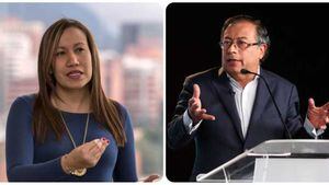 Carolina Corcho, ministra de Salud y el presidente de Colombia, Gustavo Petro. - Foto: SEMANA