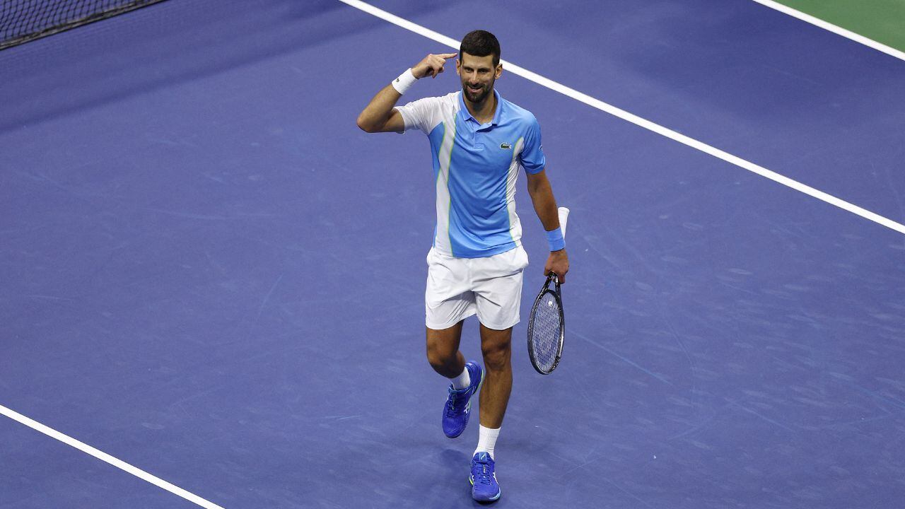 Novak Djokovic ostenta ser de los mayores ganadores de Gran Slams