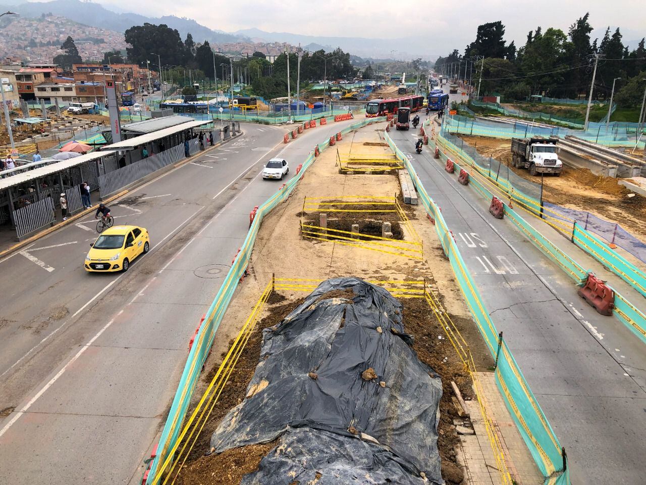 A la fecha, el avance de construcción de la Extensión Troncal Caracas es de 22,46%