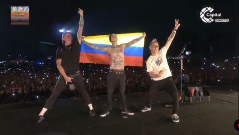 Blink 182 se presentó en l Festival Estéreo Picnic 2024 es uno de los encuentros más importantes de la industria  presentó .