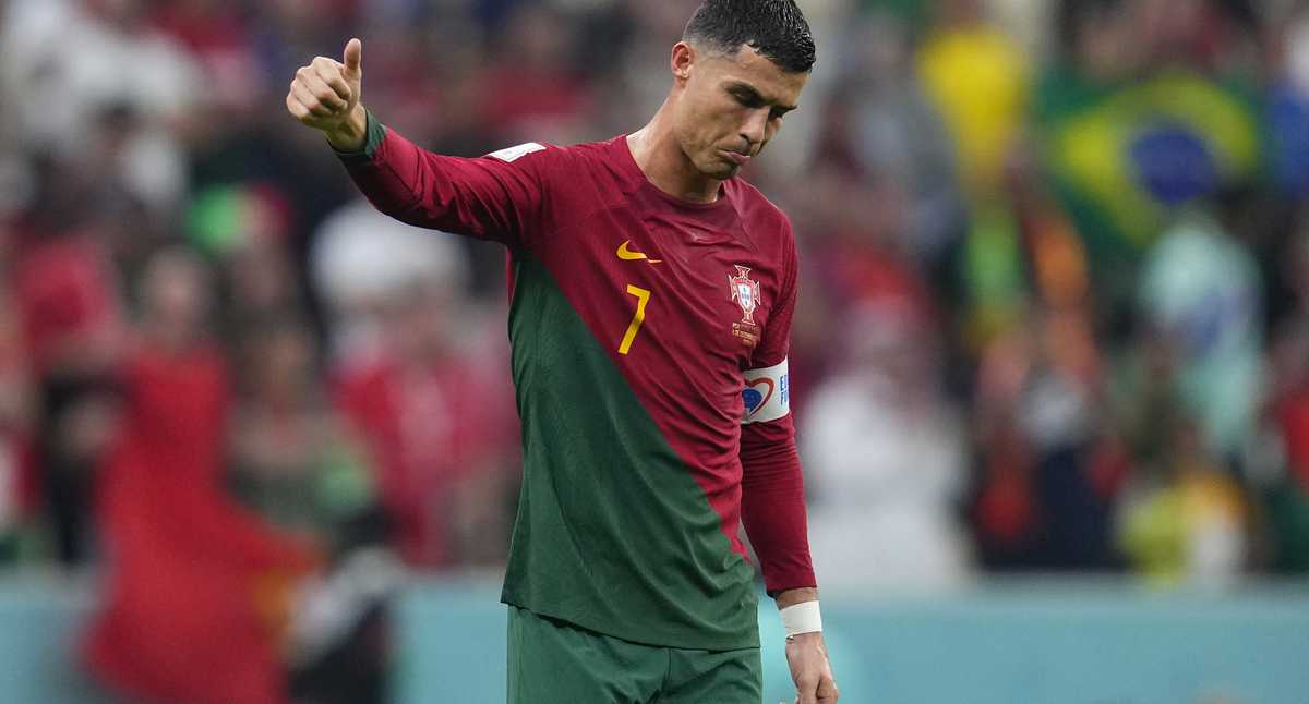 Um golpe para Portugal de Cristiano Ronaldo poucos dias após a partida contra o Marrocos