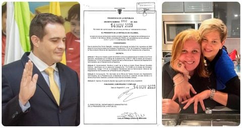Álvaro González y el decreto de aceptación de renuncia de Eva Ferrer.