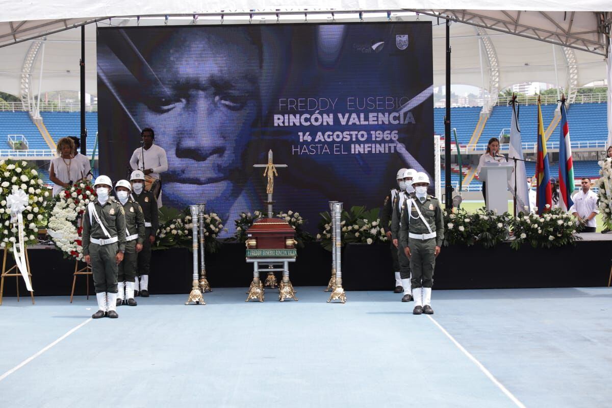4 Homenaje a Freddy Rincón Estadio Pascual Guerrero Foto: Prensa Alcaldía de Cali