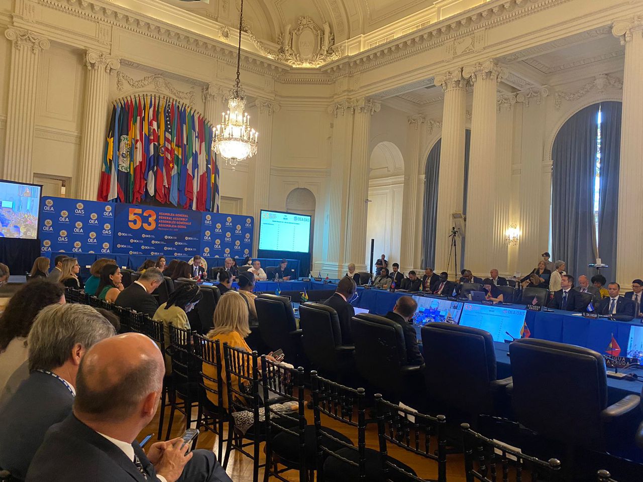 La Asamblea General de la OEA se está llevando a cabo en Washington