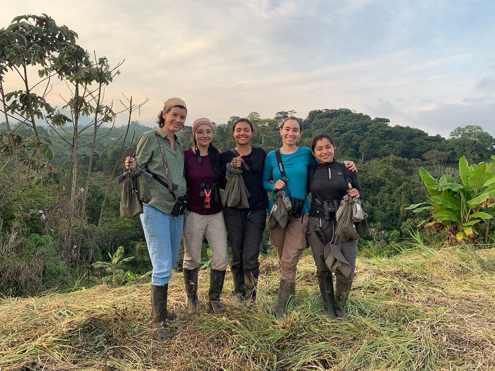Primera expedición femenina de aves en Colombia