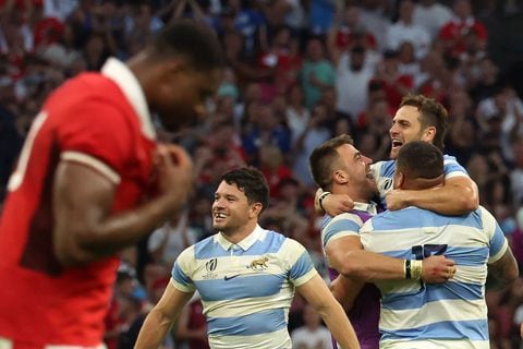 Los Pumas vencieron a Gales en los cuartos de final del Mundial de Rugby Francia 2023.