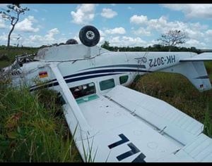 Aeronave que cubría la ruta La Macarena – Villavicencio, se accidentó en inmediaciones del Río Guayabero.