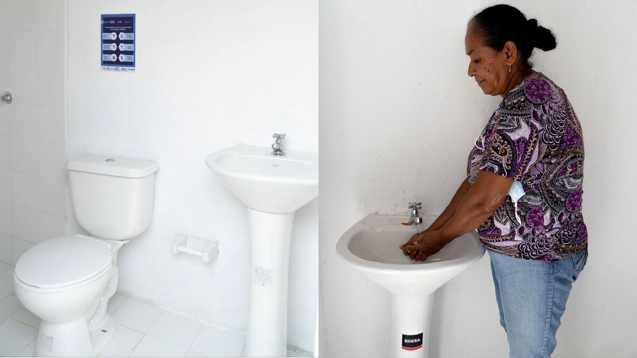 Min vivienda entregó implementos para saneamiento en Manatí, atlántico Foto: Prensa Min Vivienda