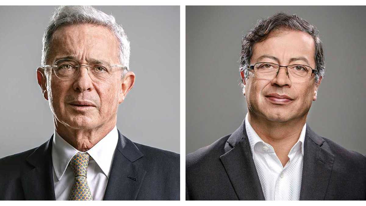 Álvaro Uribe, Gustavo Petro