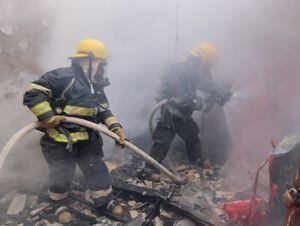 Hombre incendió su casa