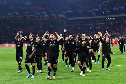 Con gol de Darwin Núñez, Benfica elimina al Ajax para meterse en cuartos de Champions (Photo by JOHN THYS / AFP)