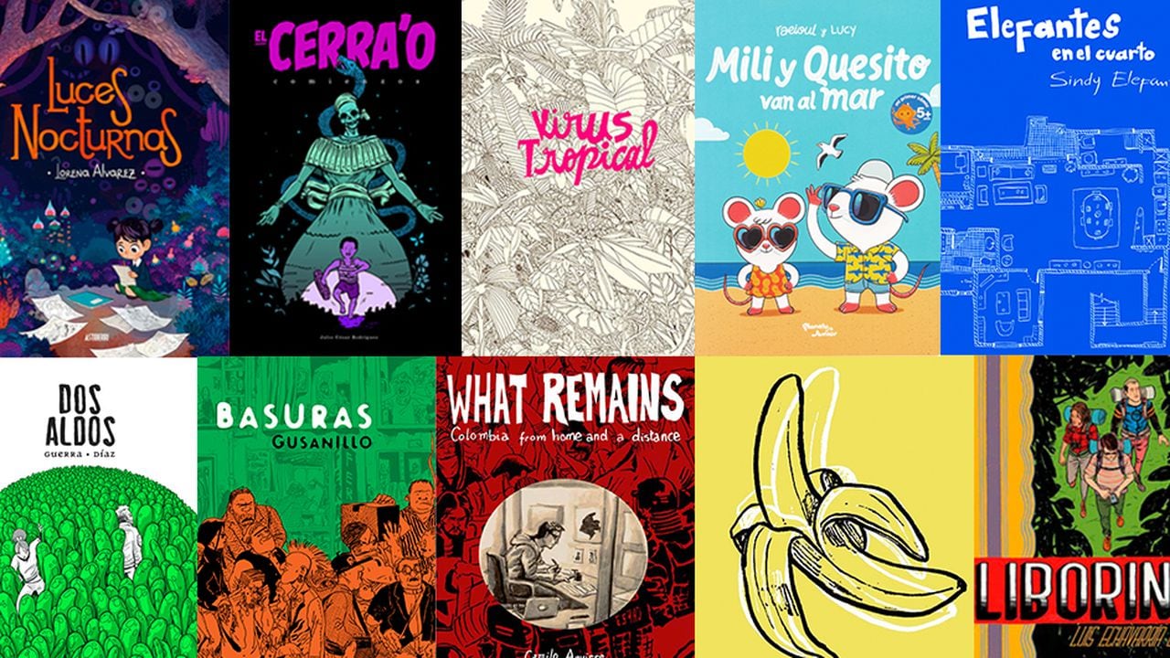 10 autores de cómics colombianos.