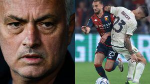 La Roma de José Mourinho cayó en la goleada de Génova