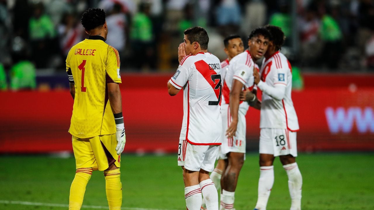 Selección de Perú es última en la eliminatoria al Mundial 2026