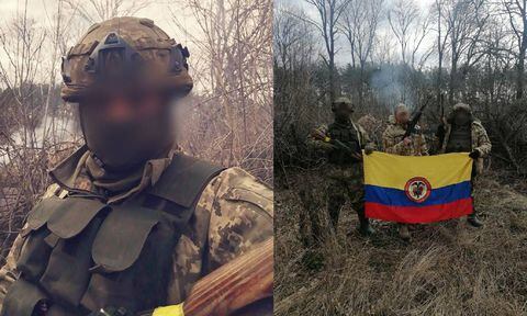 El colombiano duró 7 meses en Ucrania combatiendo a soldados rusos, su salud empeoró y tuvo que regresar