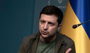 Volodímir Zelenski sigue en territorio ucraniano en medio del conflicto bélico ante Rusia.