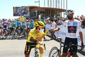 Bernal y Roglic han sido rivales directos en el Tour de Francia y la Vuelta a España