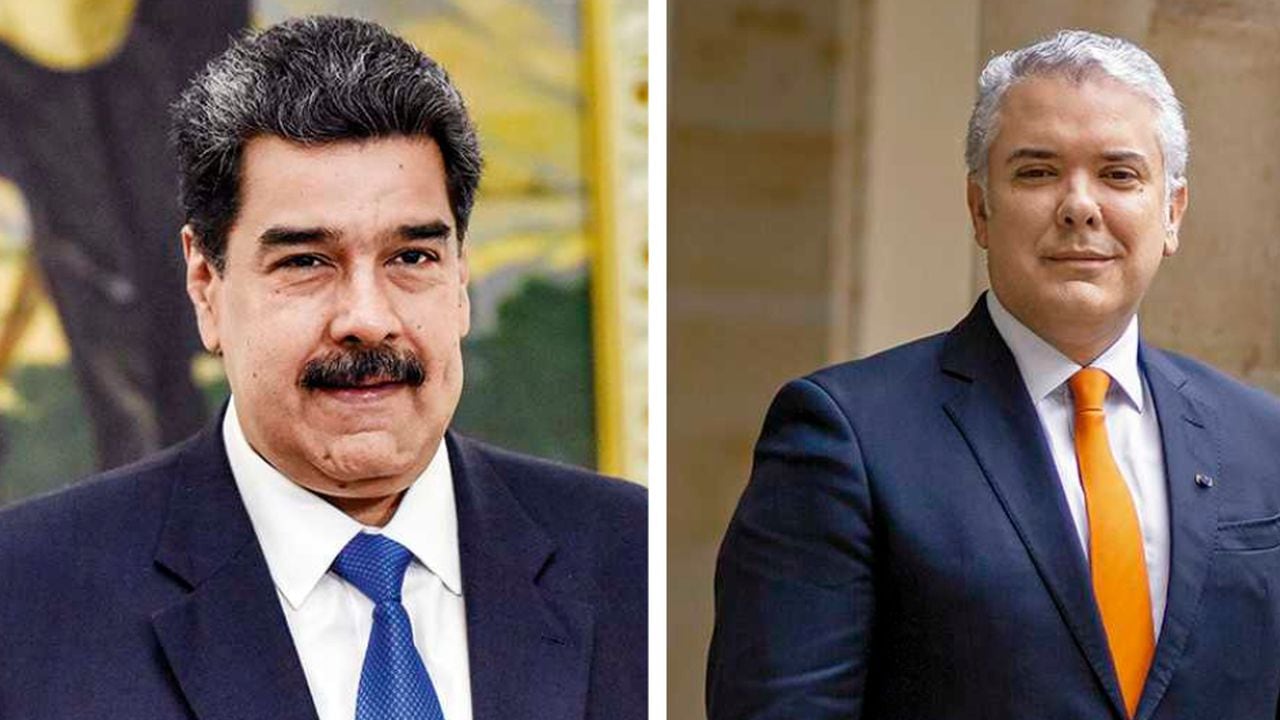El saliente presidente Iván Duque aseguró que Maduro corre el riesgo de ser extraditado si llega a entrar a Colombia