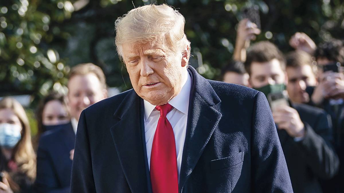 Un melancólico adiós: el final de la era Trump en la Casa Blanca