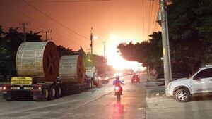 Incendio en Barranquilla.