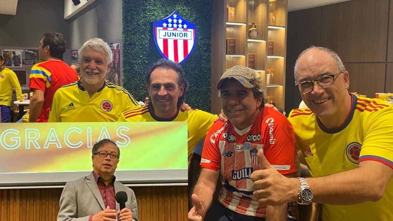 El candidato presidencial aprovechó la reunión de algunos de sus rivales en el partido de la Selección Colombia para enviar un fuerte mensaje.