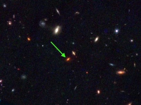 Esta fue la misteriosa galaxia que fue descubierta.