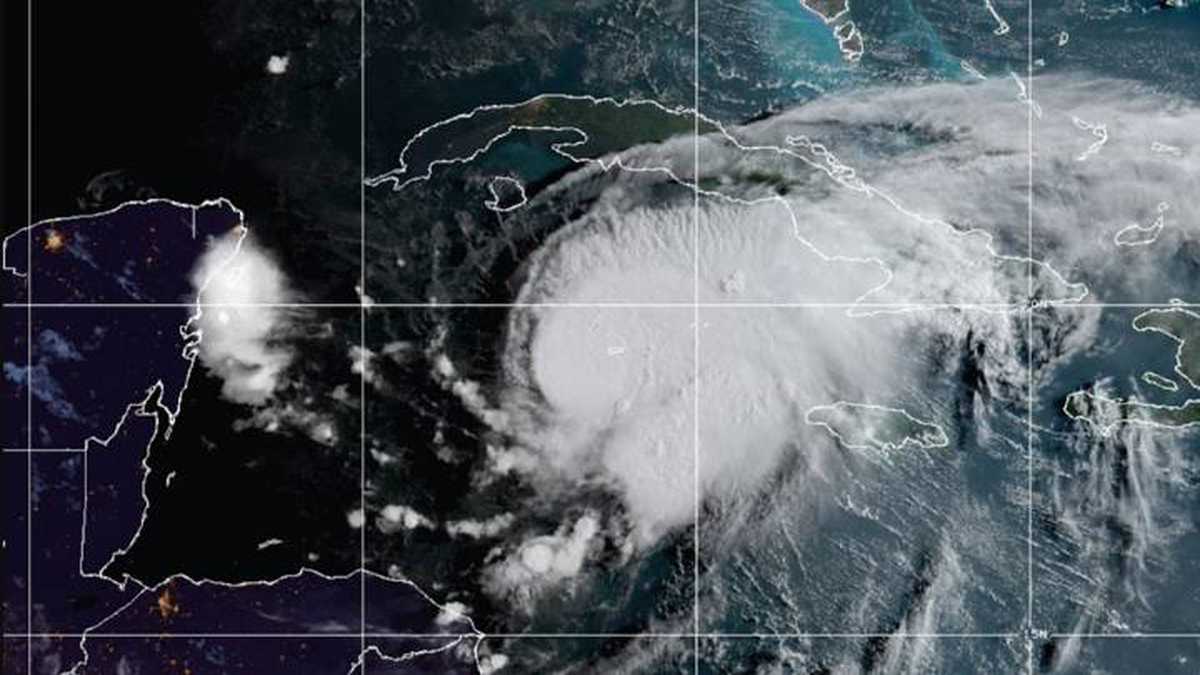 Tormenta Grace se convirtió en huracán de categoría 1, esto informó el centro Nacional de Huracanes en EE.UU.