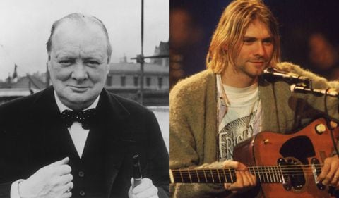 Winston Churchill, Kurt Cobain