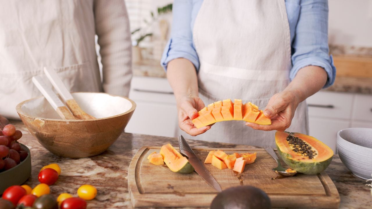 La papaya puede ser incluida en diferentes preparaciones.