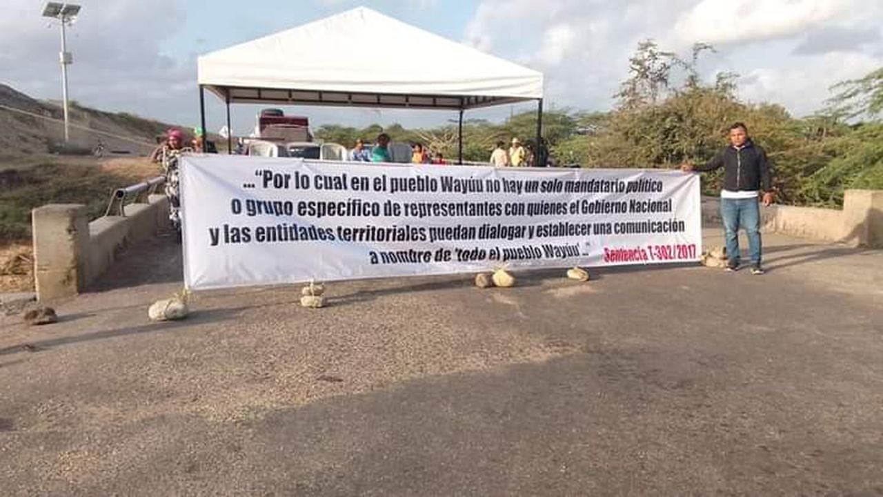 Comunidad Wayúu dividida asegura que El Gobierno ha priorizado más unos territorios que otros