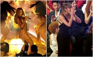La reacción de Taylor Swift a los movimientos de Shakira en los MTV VMAs 2023