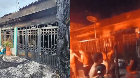 Incendio en Neiva deja ocho personas fallecidas.