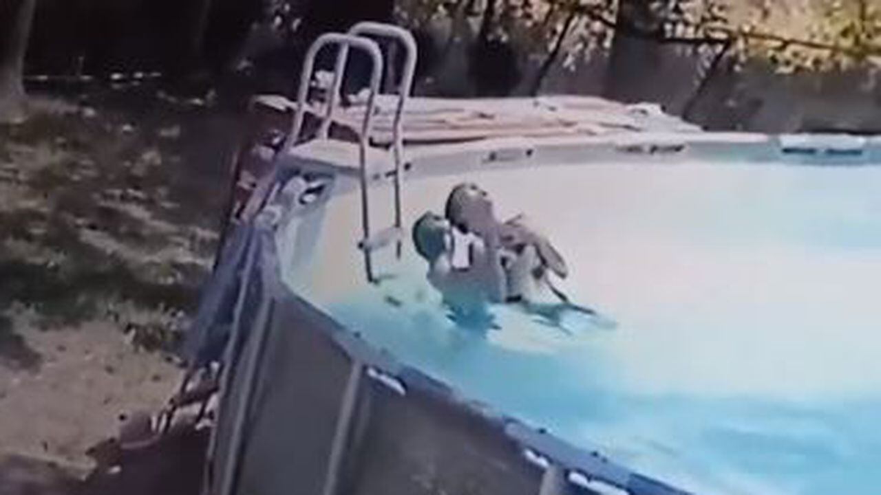 Estados Unidos: un niño salvó a su mamá mientras ella convulsionaba en una piscina