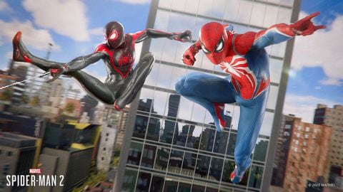 Los jugadores tendrán un amplio catálogo de atuendos en Marvel’s Spider-Man 2.