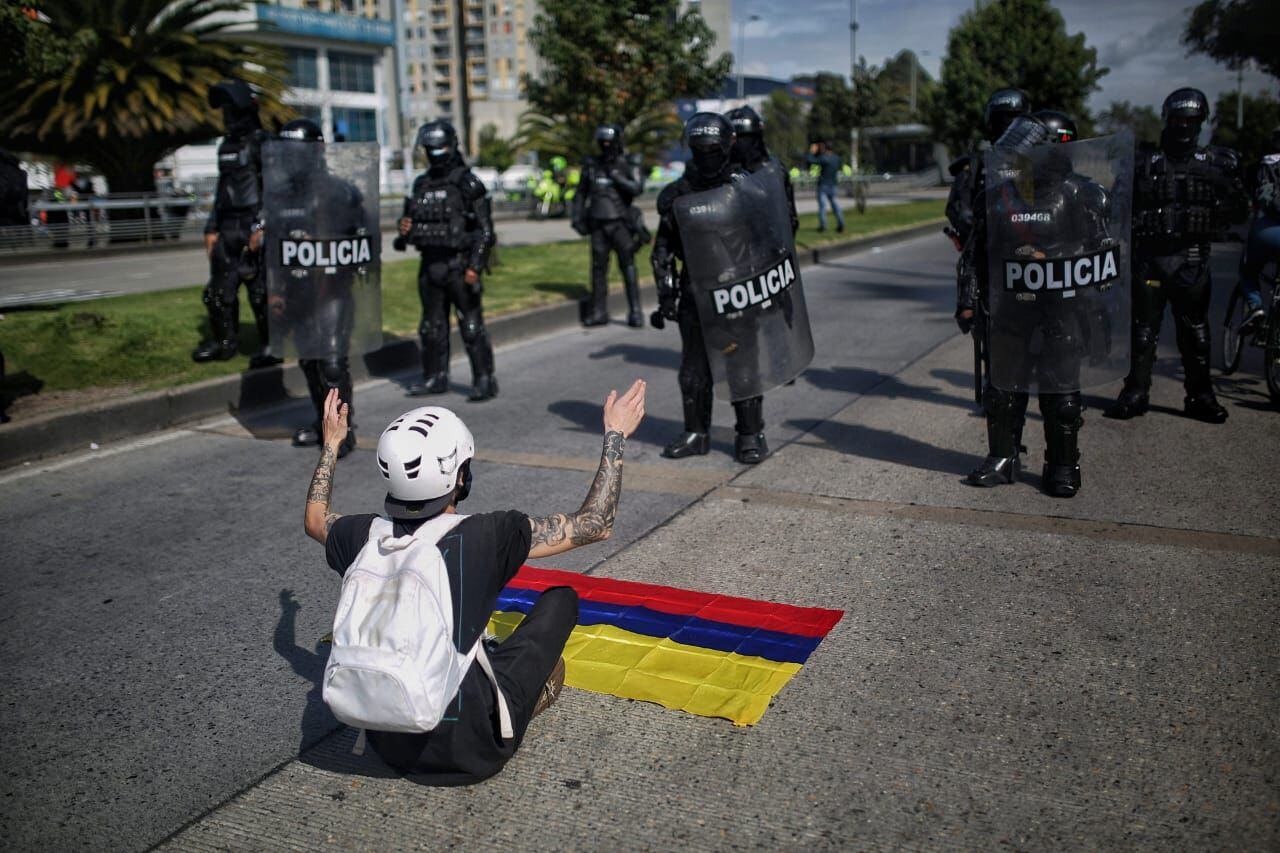 Paro Nacional 28 de abril de 2021 localidad de suba.