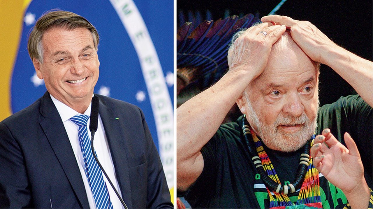 A pocos meses de la elección presidencial en Brasil, Bolsonaro está a tan solo cinco puntos de Lula da Silva en la más reciente encuesta.