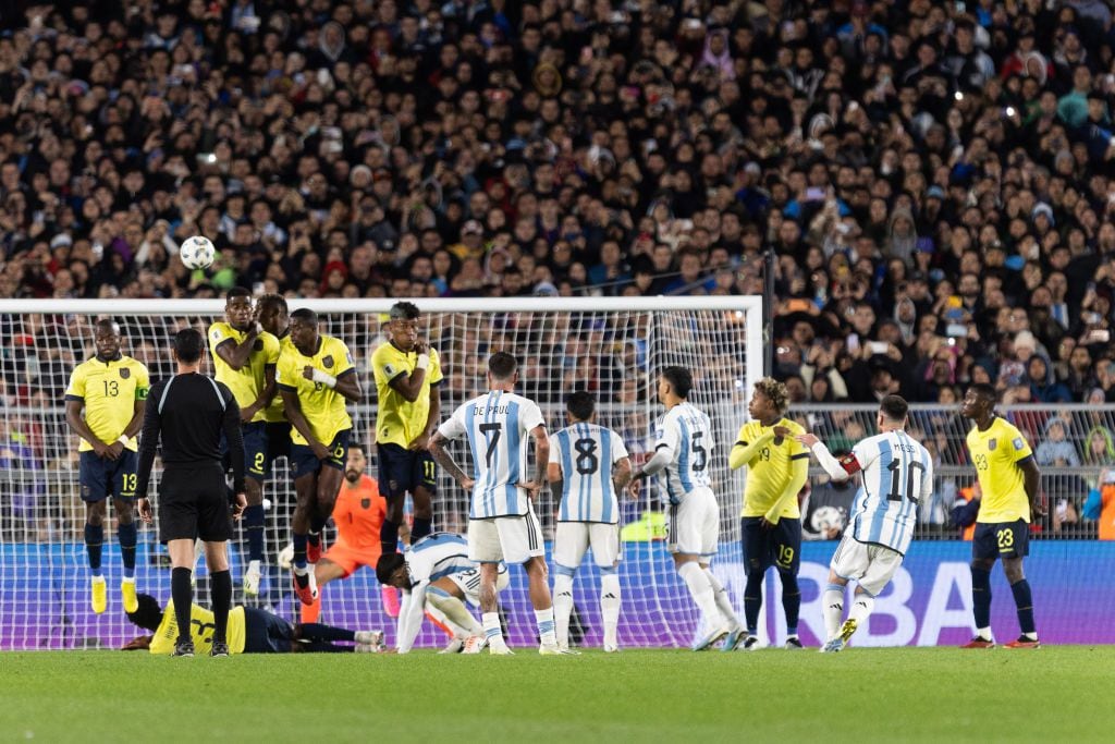 Golazo de Lionel Messi ante Ecuador